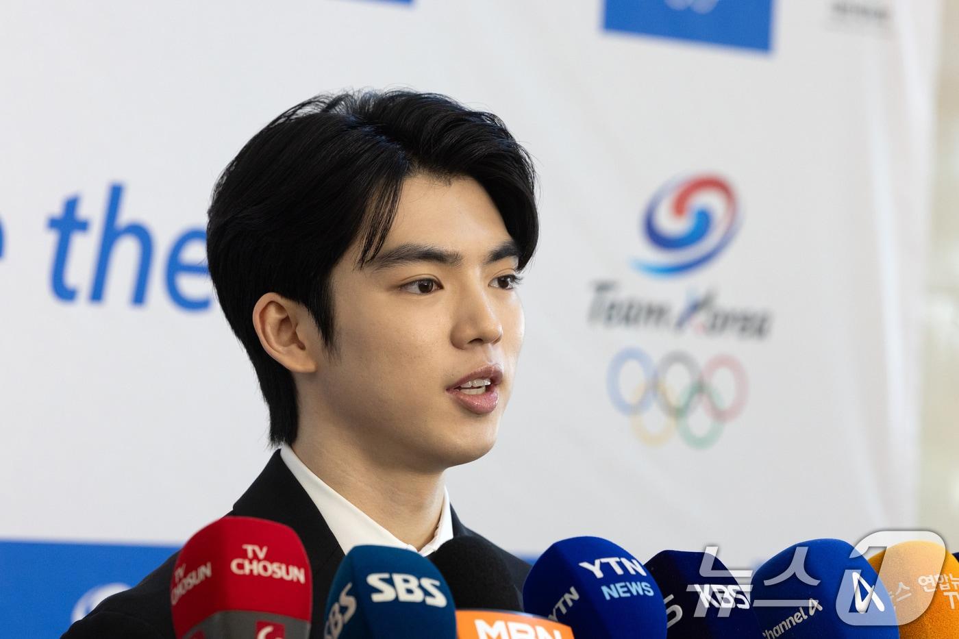  피겨 차준환. &#40;자료사진&#41;  2025.2.26/뉴스1 ⓒ News1 이승배 기자