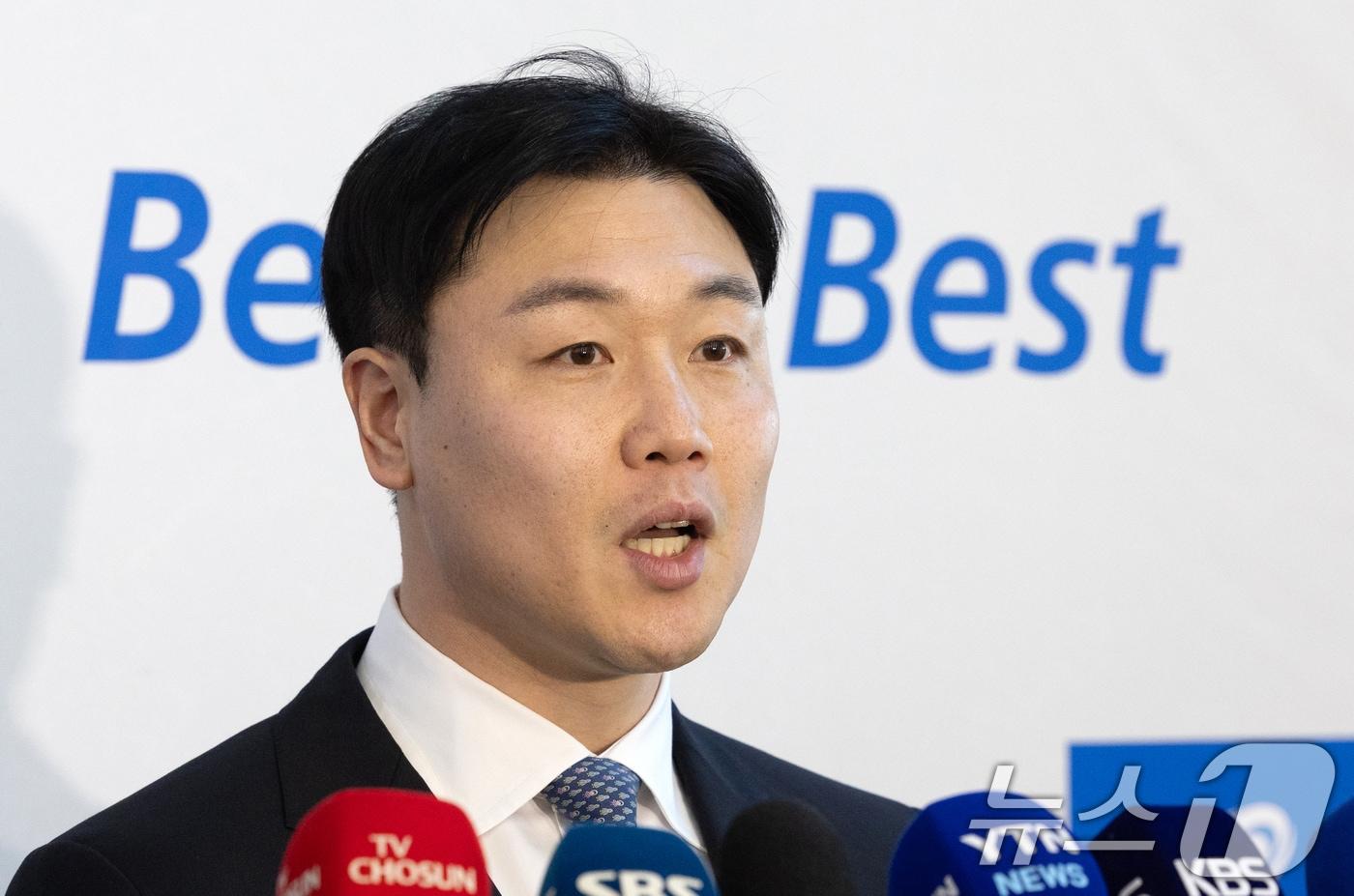 국제올림픽위원회&#40;IOC&#41; 선수위원에 도전하는 봅슬레이 메달리스트 원윤종. 뉴스1 ⓒ News1 이승배 기자