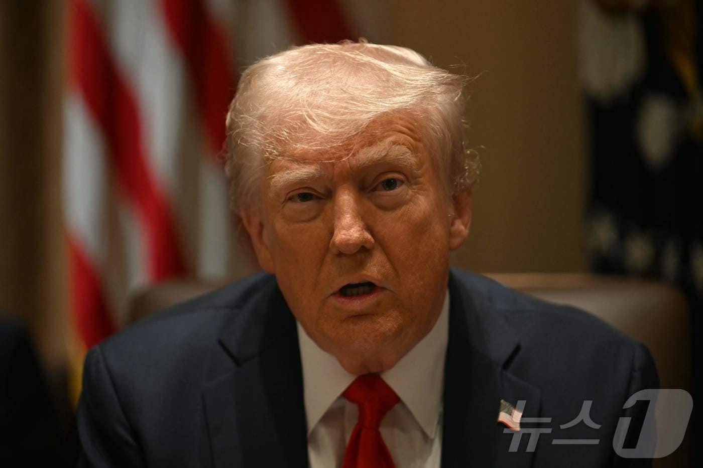도널드 트럼프 미국 대통령 ⓒ AFP=뉴스1 ⓒ News1 우동명 기자