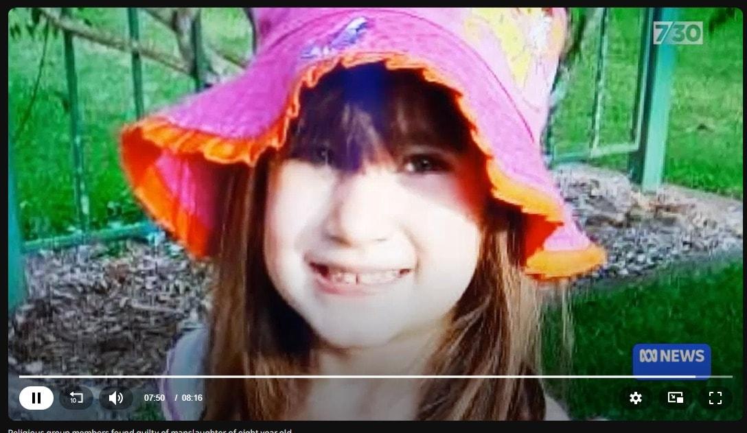 본문 이미지 - 엘리자베스 스트루스 생전 모습. (사진 호주 ABC 캡처)