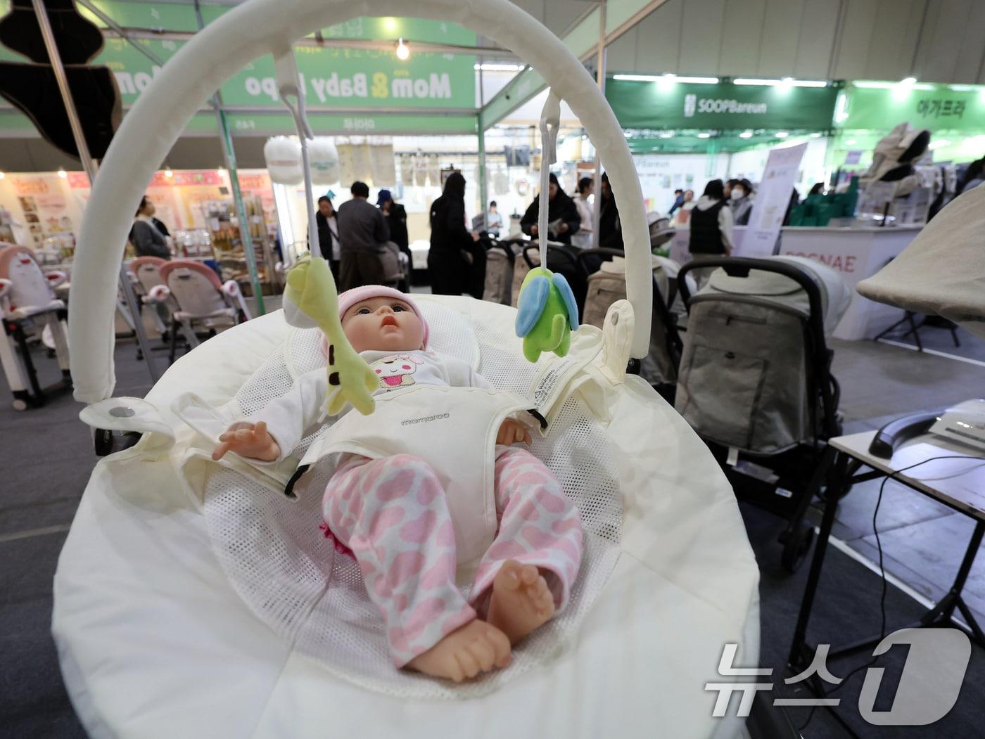 본문 이미지 - 경기 고양시 서구 킨텍스에서 열린 '제49회 맘앤베이비엑스포'. ⓒ News1 황기선 기자