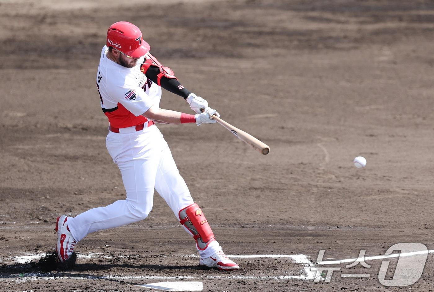 KIA 타이거즈 패트릭 위즈덤. /뉴스1 DB ⓒ News1 허경 기자