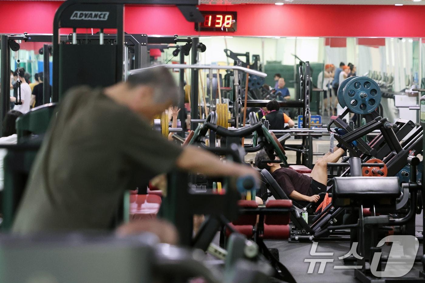지난 2월 27일 경기 고양시의 한 헬스장의 모습. /뉴스1 ⓒ News1 황기선 기자