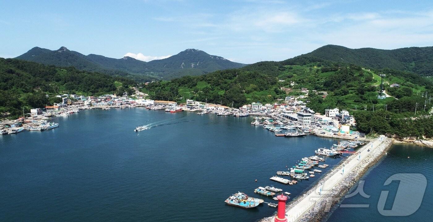 삼덕항 전경.&#40;통영시 제공. 재판매 및 DB금지.&#41;
