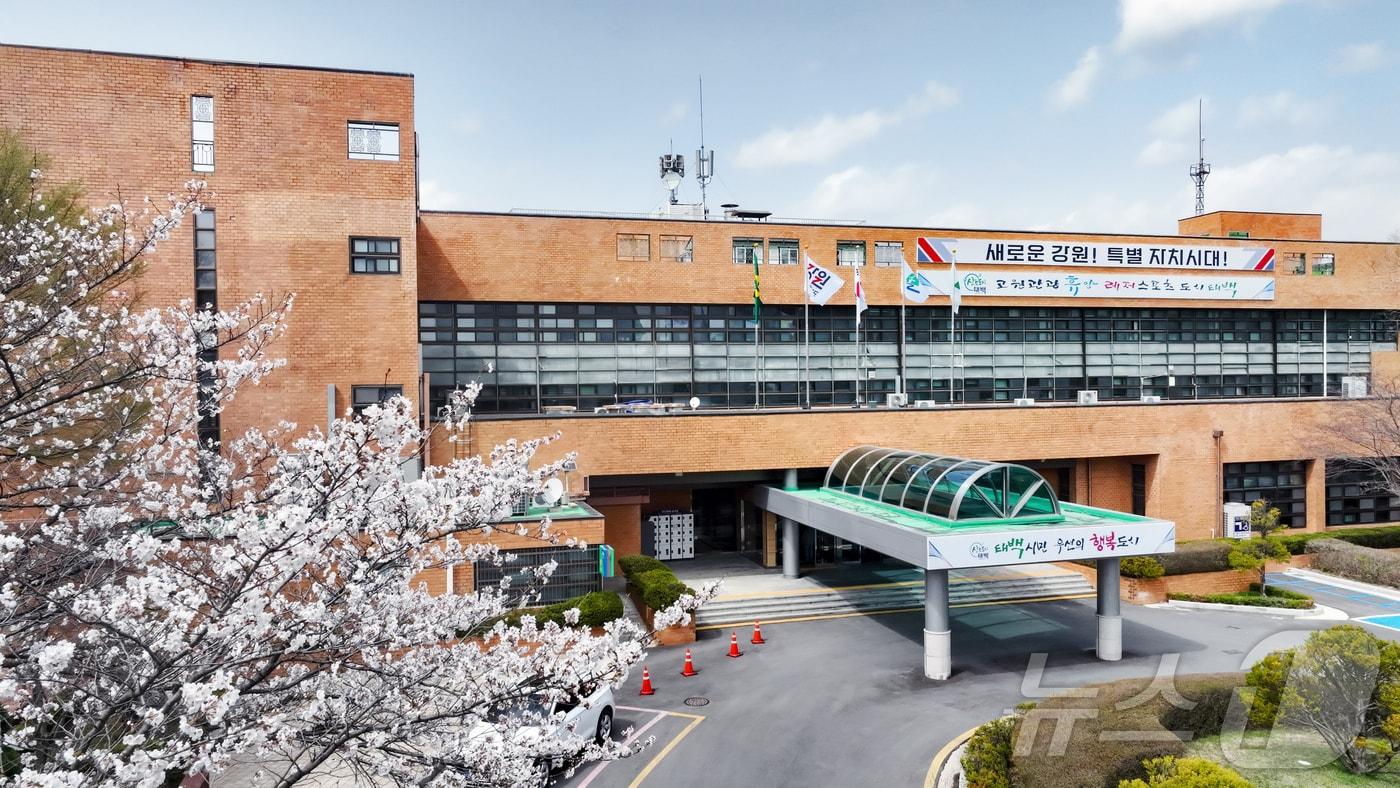 강원 태백시청. (재판매 및 DB금지)/뉴스1