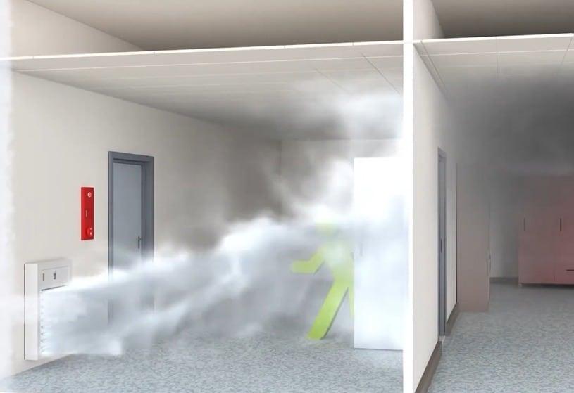 본문 이미지 - 제연댐퍼 기능(한국소방안전원 유튜브)