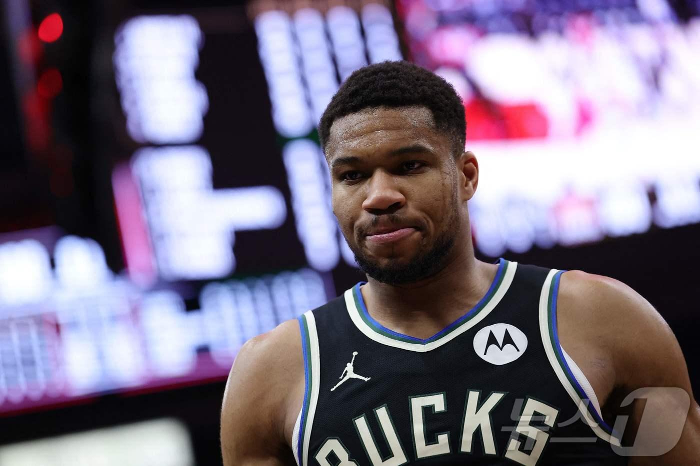 밀워키 벅스의 포워드 야니스 아데토쿤보. ⓒ AFP=뉴스1