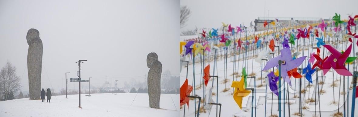 본문 이미지 - 평화와 화해의 공간 '파주 임진각 평화누리'(경기관광공사 제공. 재판매 및 DB금지)/뉴스1