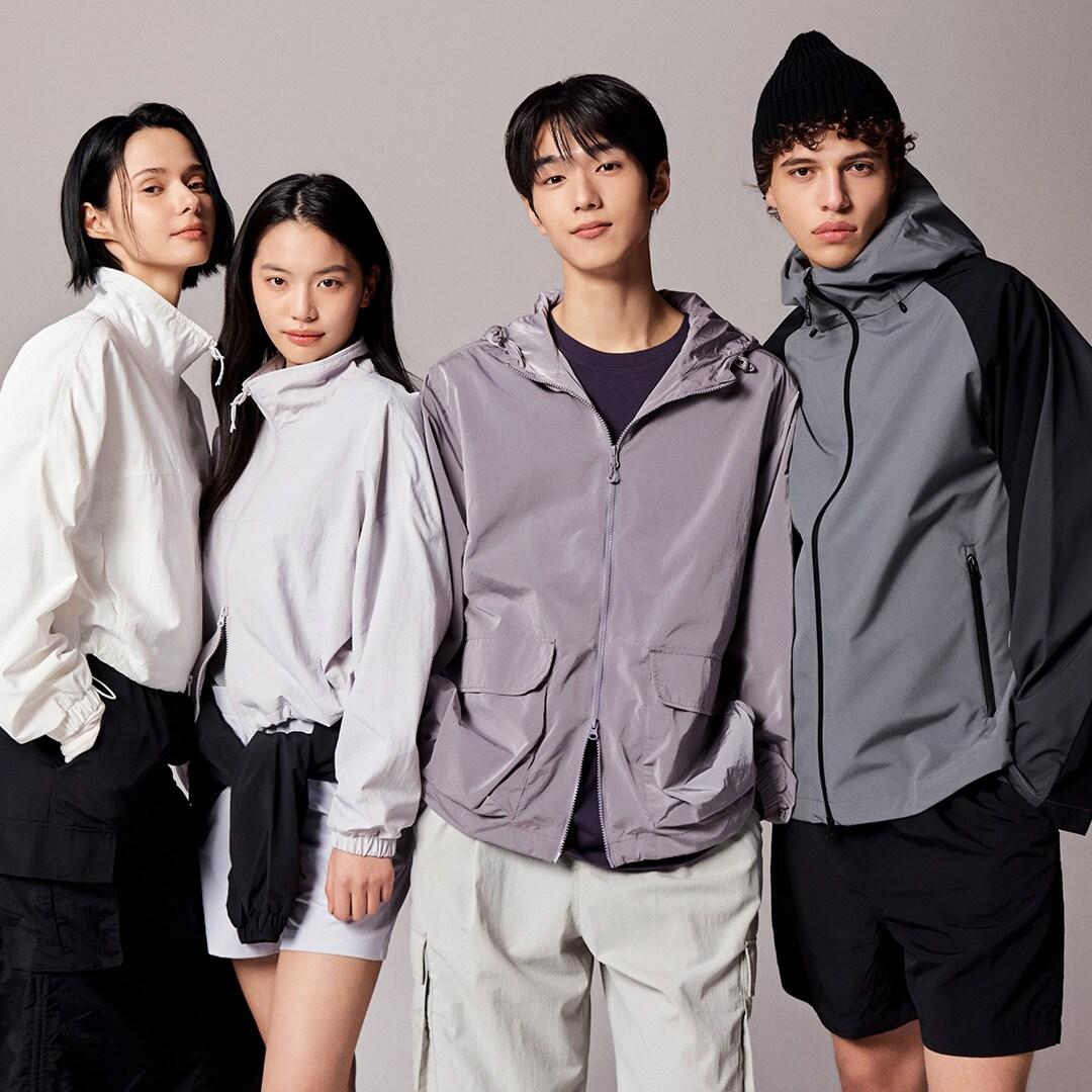 본문 이미지 - 윈드브레이커 컬렉션.(스파오제공)