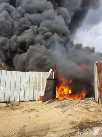 본문 이미지 - 화재 현장(김포소방서 제공) /뉴스1