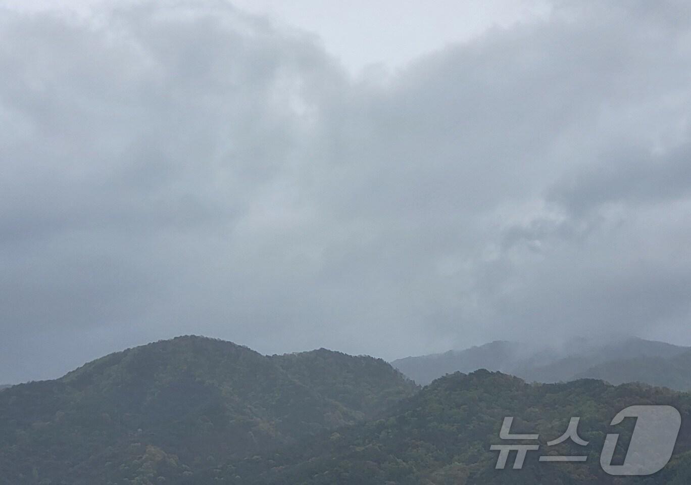 본문 이미지 - 흐린 강원 원주시 천마산 자료사진. (재판매 및 DB금지)/뉴스1