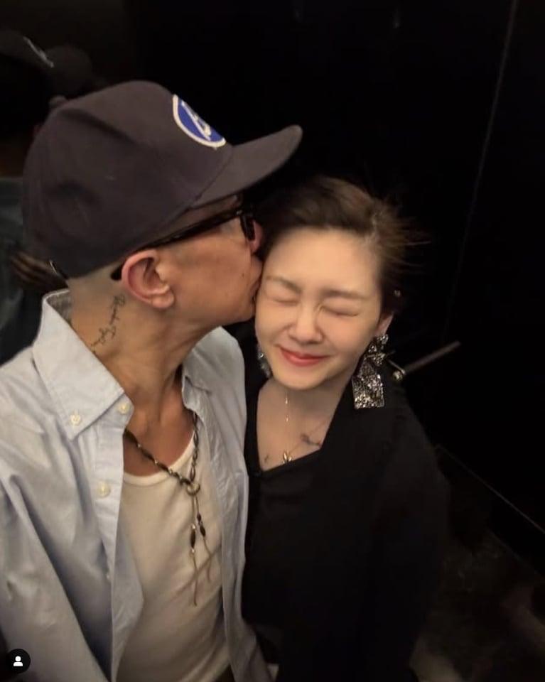 본문 이미지 - 구준엽(왼쪽), 쉬시위안/구준엽 인스타그램 캡처