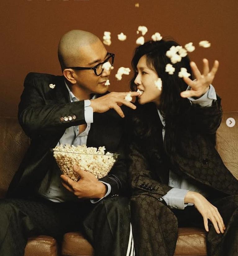 본문 이미지 - 구준엽, 쉬시위안 대만판 보그 화보/ 쉬시위안 인스타그램 캡처