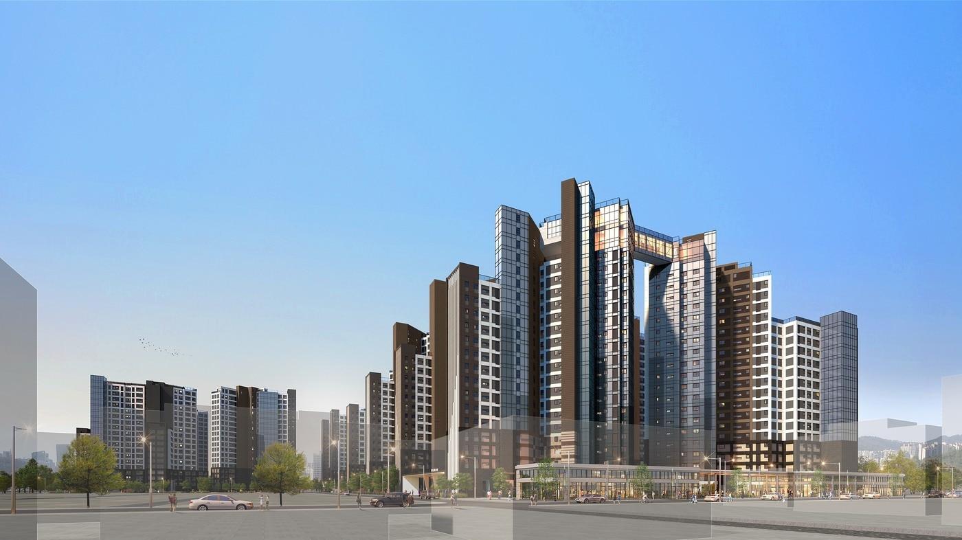 래미안 원페를라 투시도(삼성물산 건설부문).