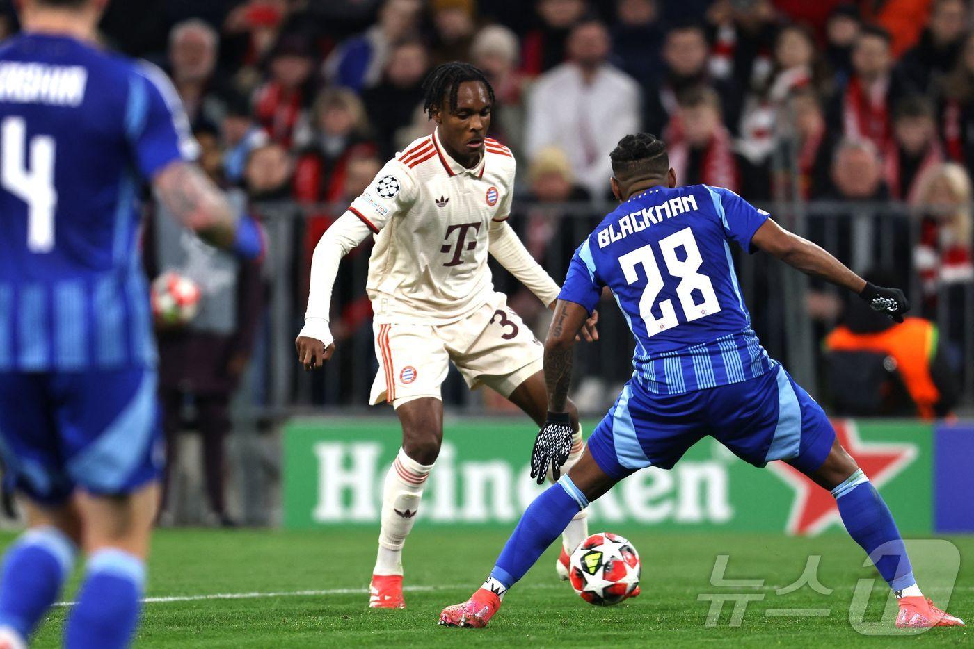 마티스 텔(가운데)의 바이에른 뮌헨 시절 모습. ⓒ AFP=뉴스1