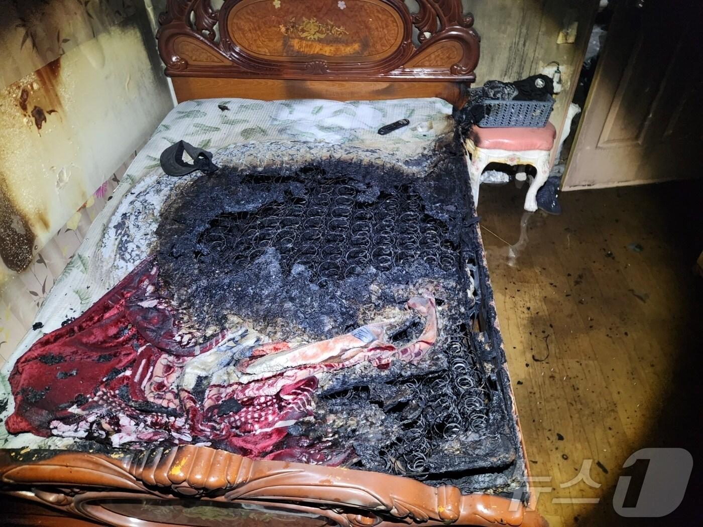 본문 이미지 - 화재 현장.(부산소방재난본부 제공) 