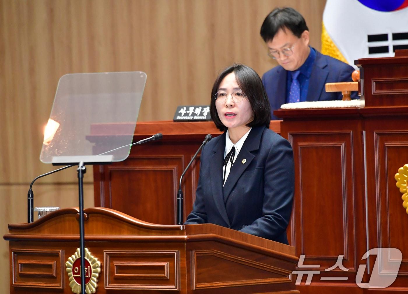 본문 이미지 - 이귀순 광주시의원.&#40;광주시의회 제공. 재판매 및 DB 금지&#41;2025.2.4/뉴스1 