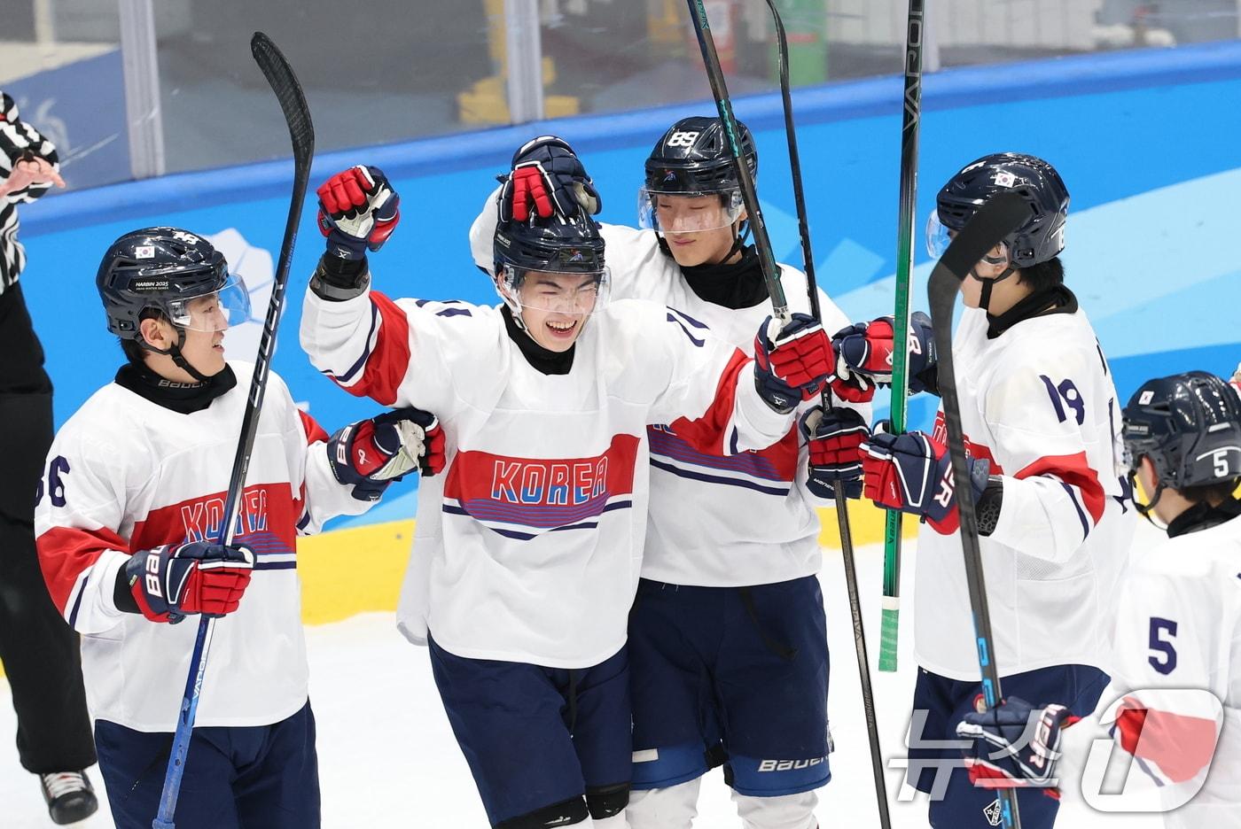 한국 아이스하키 대표팀이 대만을 꺾었다. 2025.2.4/뉴스1 ⓒ News1 이승배 기자