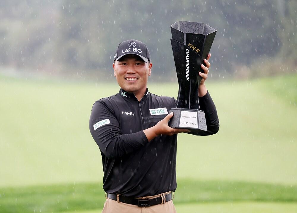 본문 이미지 -  2024시즌 최종전 KPGA 투어챔피언십에서 우승했던 이대한. &#40;KPGA 제공&#41;