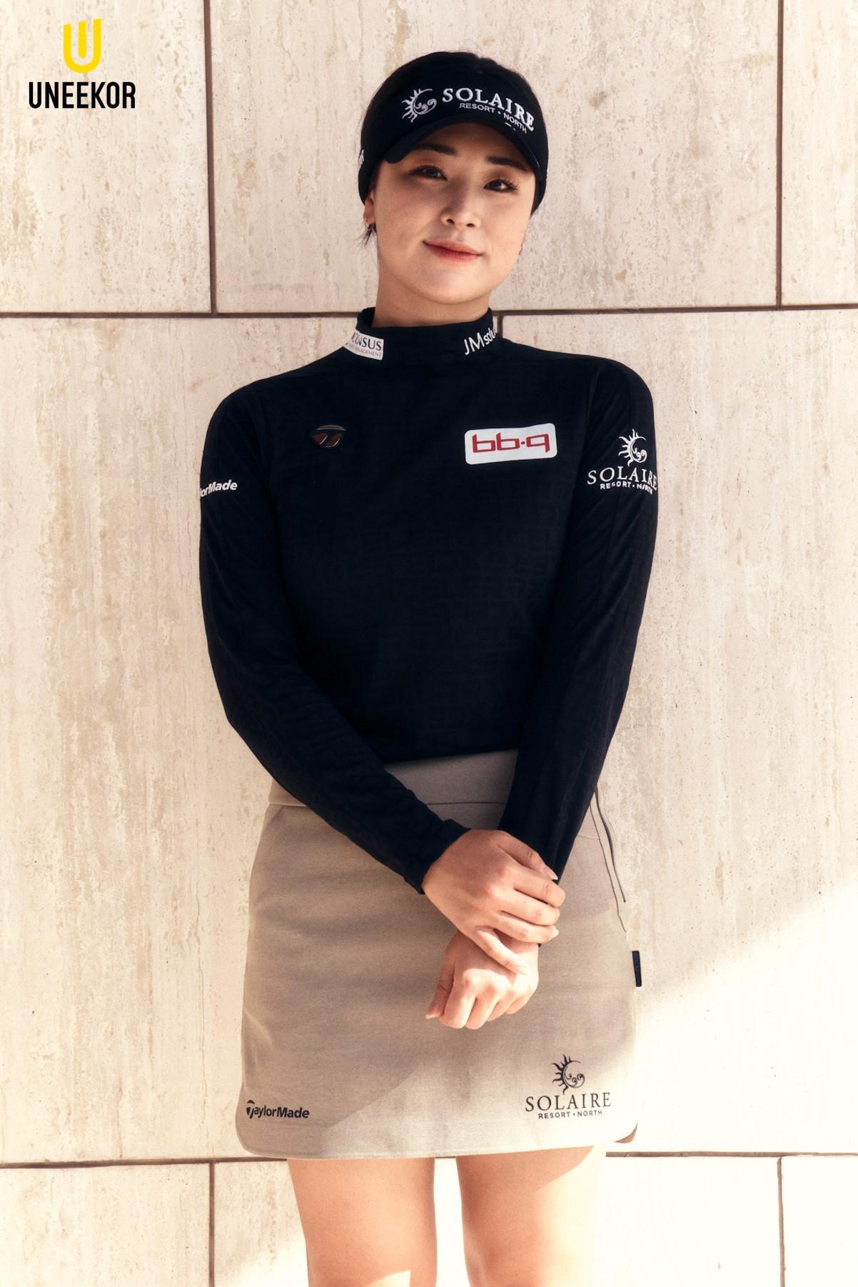 본문 이미지 - 윤이나가 크리에이츠 통합 브랜드 유니코의 새로운 앰배서더로 선정됐다. (크리에이츠 제공)