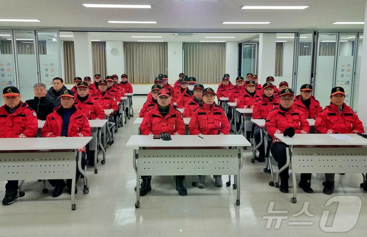 산불전문예방진화대원.(시흥시 제공)