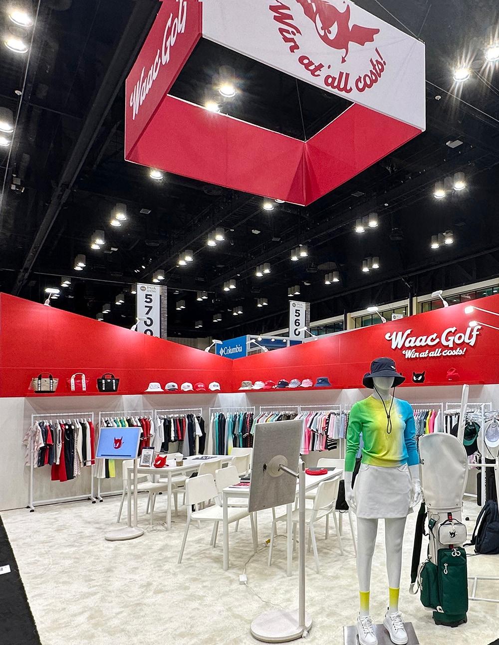 본문 이미지 - 왁은 1월 21일부터 24일(현지시간)까지 미국 플로리다 주 올랜도에서 열린 '2025 PGA 머천다이즈 쇼'(PGA쇼)에 참가했다.(왁제공)