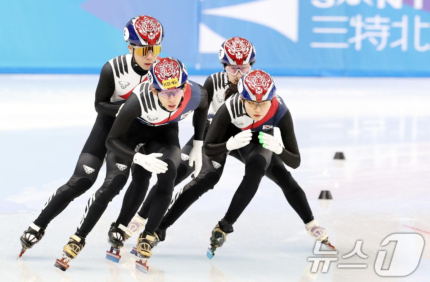 본문 이미지 - 대한민국 쇼트트랙 대표팀/뉴스1 ⓒ News1 이승배 기자