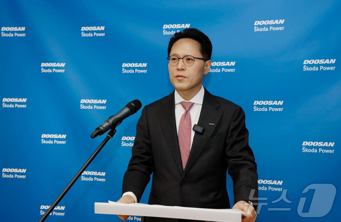 박상현 두산에너빌리티 사장.(두산에너빌리티 제공) 2025.2.6/뉴스1 ⓒ News1 최동현 기자