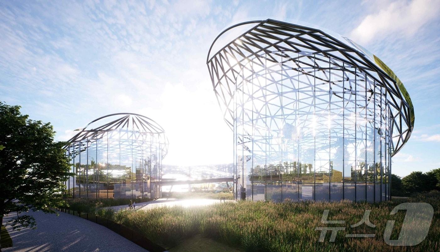 울주군 간절곶에 식물원 조성 예상 조감도. (울주군 제공)