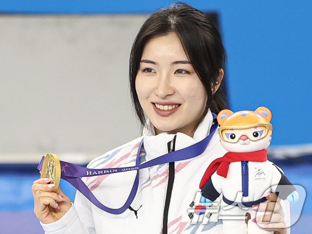 본문 이미지 - 쇼트트랙 국가대표 김길리. /뉴스1 ⓒ News1 이승배 기자