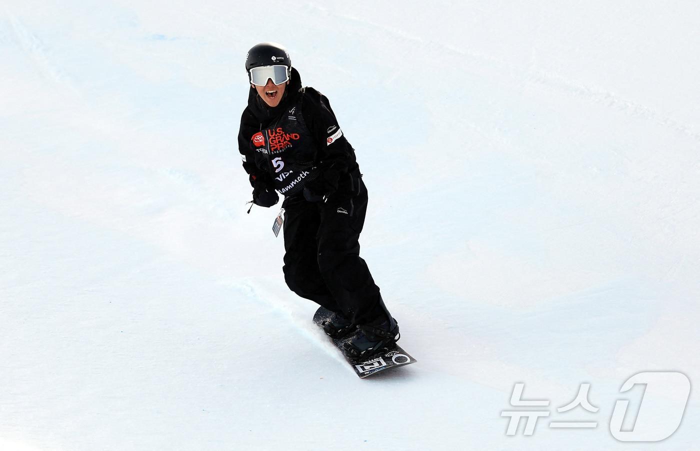 스노보드 간판 이채운. ⓒ AFP=뉴스1