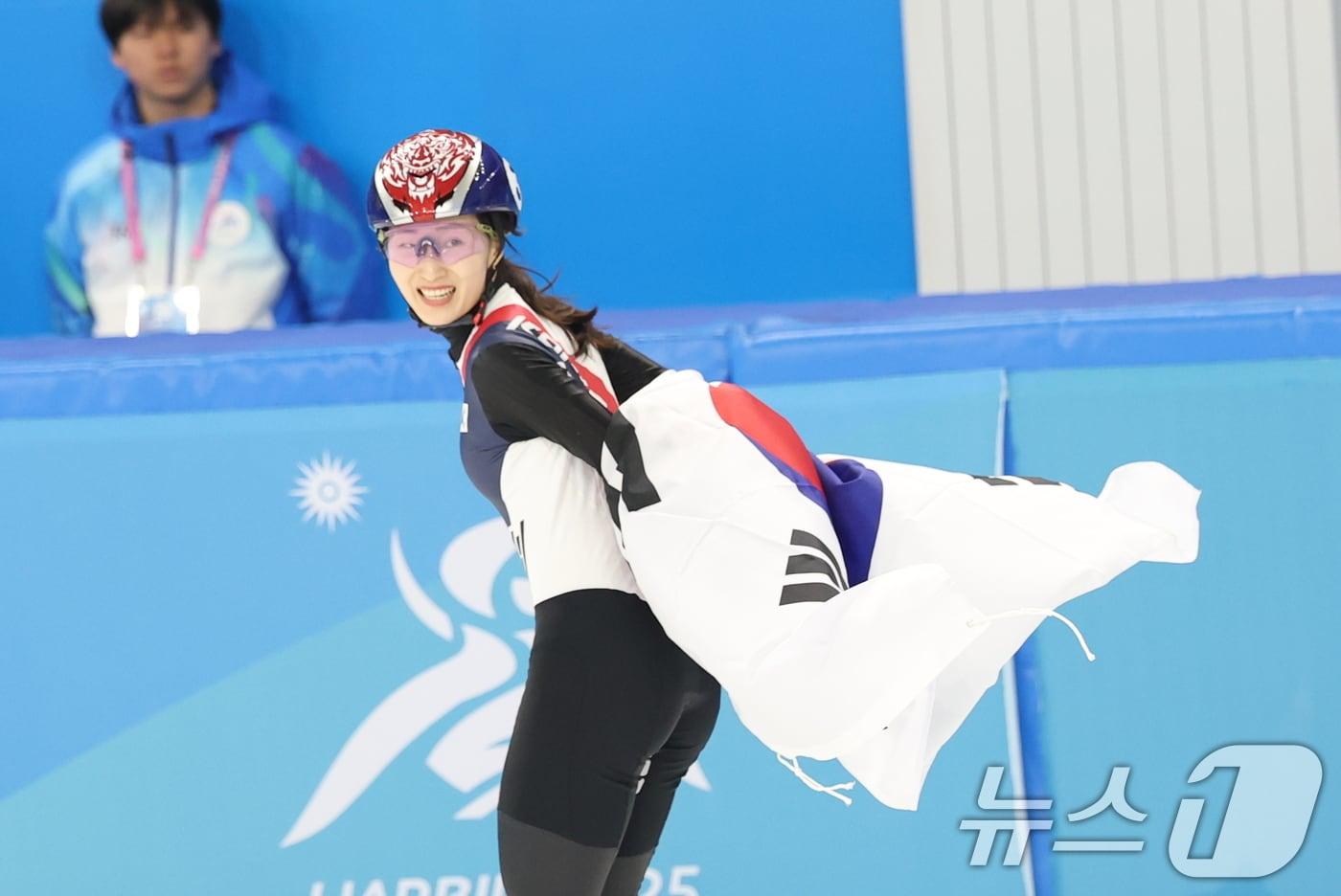 본문 이미지 - 한국 쇼트트랙 대표팀 최민정. /뉴스1 ⓒ News1 이승배 기자