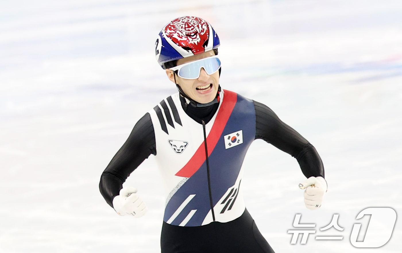 장성우가 ISU 월드투어 남자 1500m에서 동메달을 수확했다. /뉴스1 DB ⓒ News1 이승배 기자