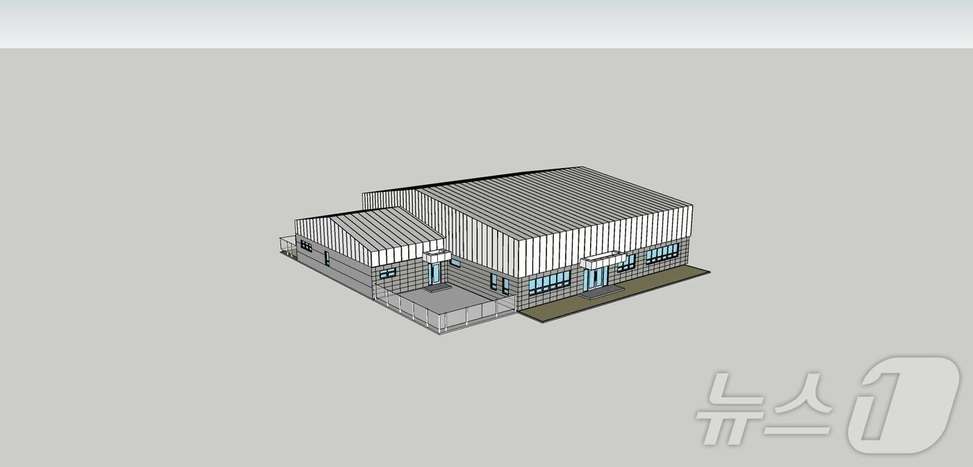 강원 횡성군 동물복지문화센터 조감도. (횡성군 제공. 재판매 및 DB금지) 2025.3.9/뉴스1