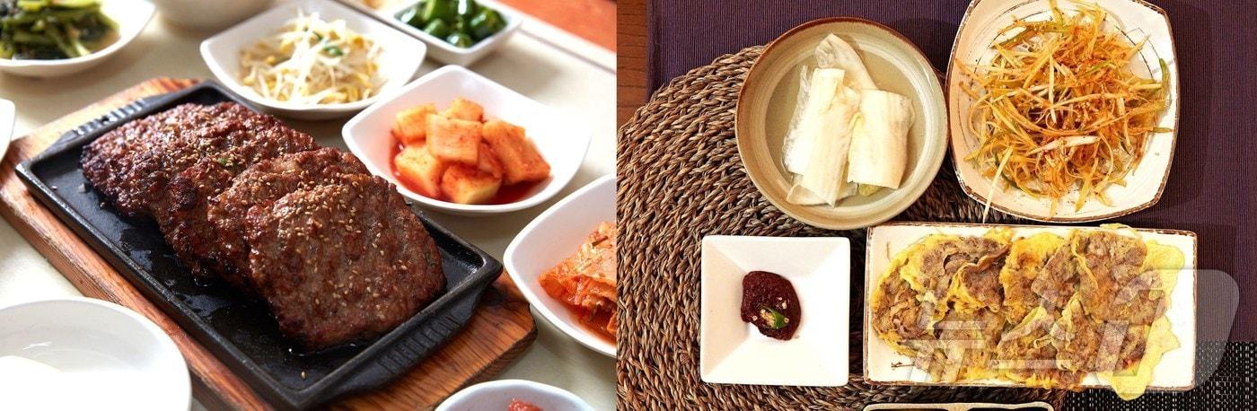 광주 떡갈비와 육전.(광주시 제공. 재판매 및 DB 금지) 