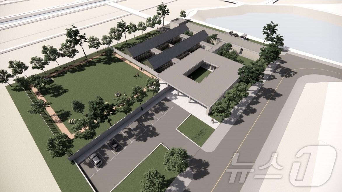 본문 이미지 - 반려동물보호센터 조감도(청주시 제공. 재판매 및 DB금지) 