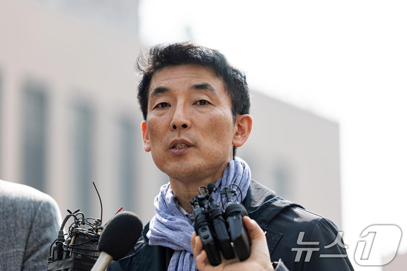 김용현 전 국방부 장관 측 이하상 변호사. 2025.3.10/뉴스1 ⓒ News1 이승배 기자