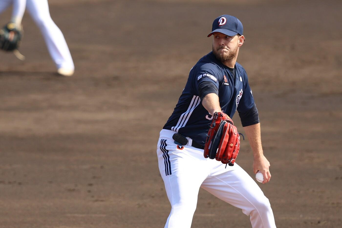두산 베어스 외국인 투수 콜 어빈. (두산 베어스 제공)