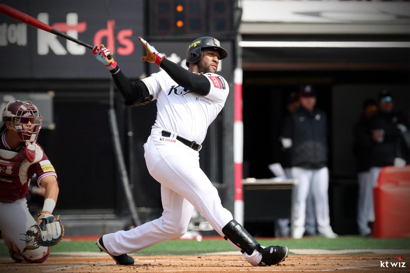 KT 위즈 멜 로하스 주니어. &#40;KT 제공&#41;