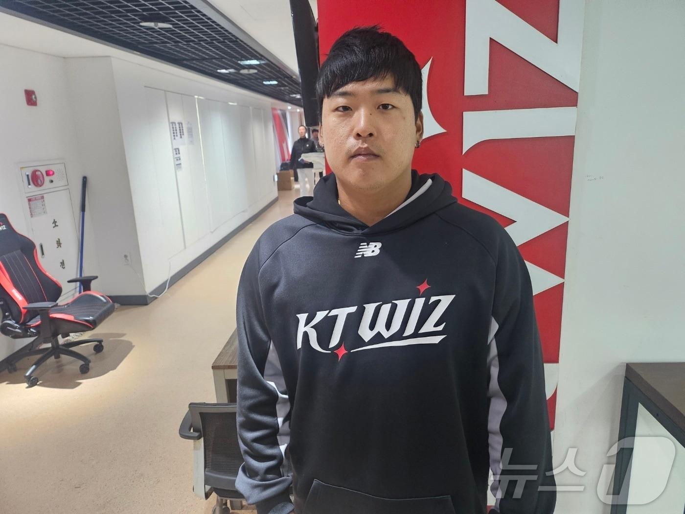 본문 이미지 - KT 위즈 강백호. ⓒ News1