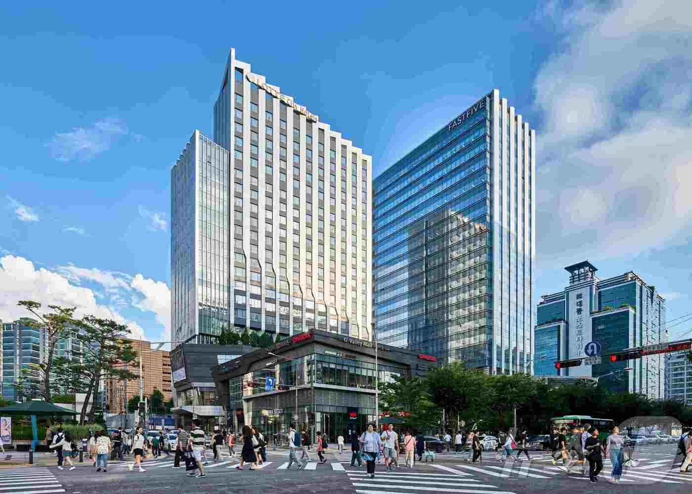 본문 이미지 - 구로디지털단지 지밸리 비즈 플라자 외관 전경 (알스퀘어 제공)