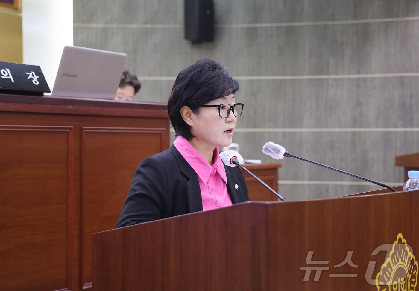  김혜숙 충북 단양군의회 의원./뉴스1