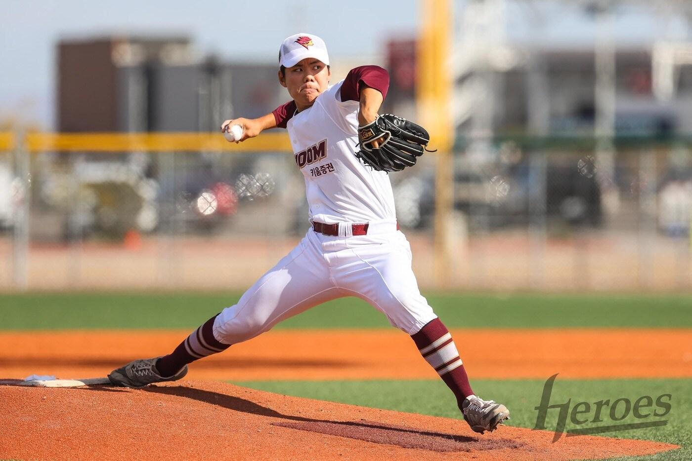 키움 히어로즈 김윤하. &#40;키움 제공&#41;