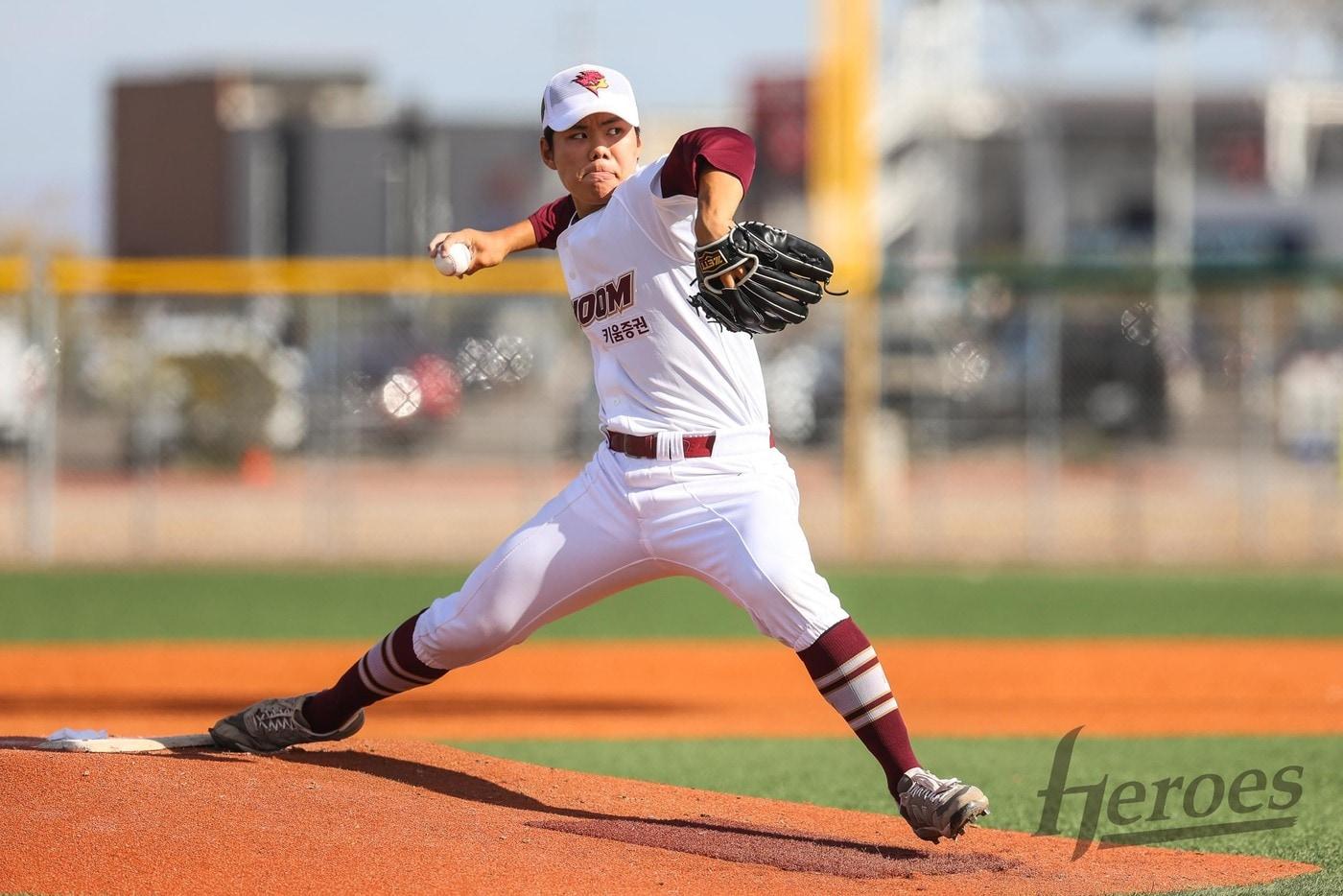 키움 히어로즈 김윤하. &#40;키움 제공&#41;