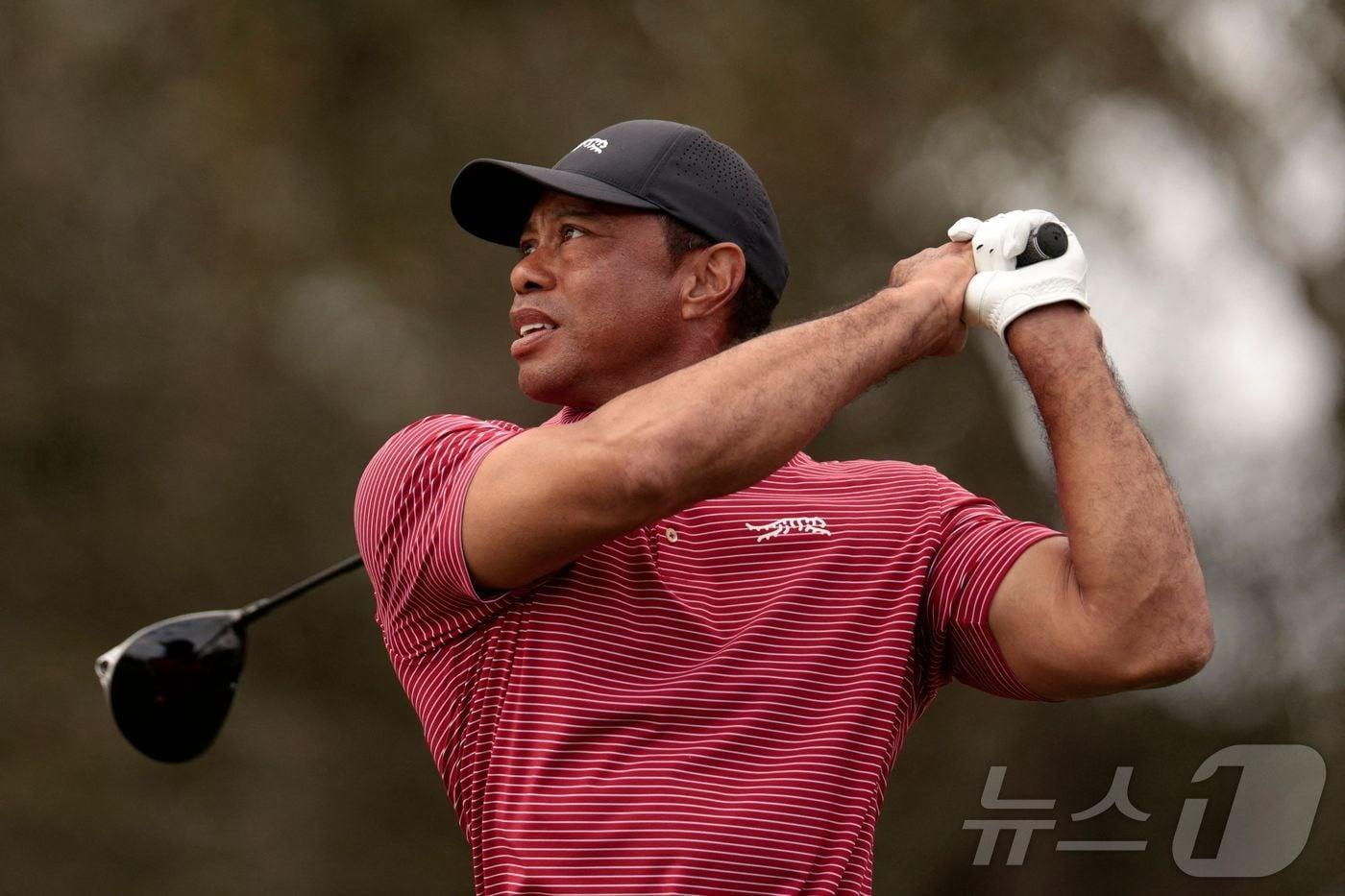 타이거 우즈&#40;미국&#41;. ⓒ AFP=뉴스1