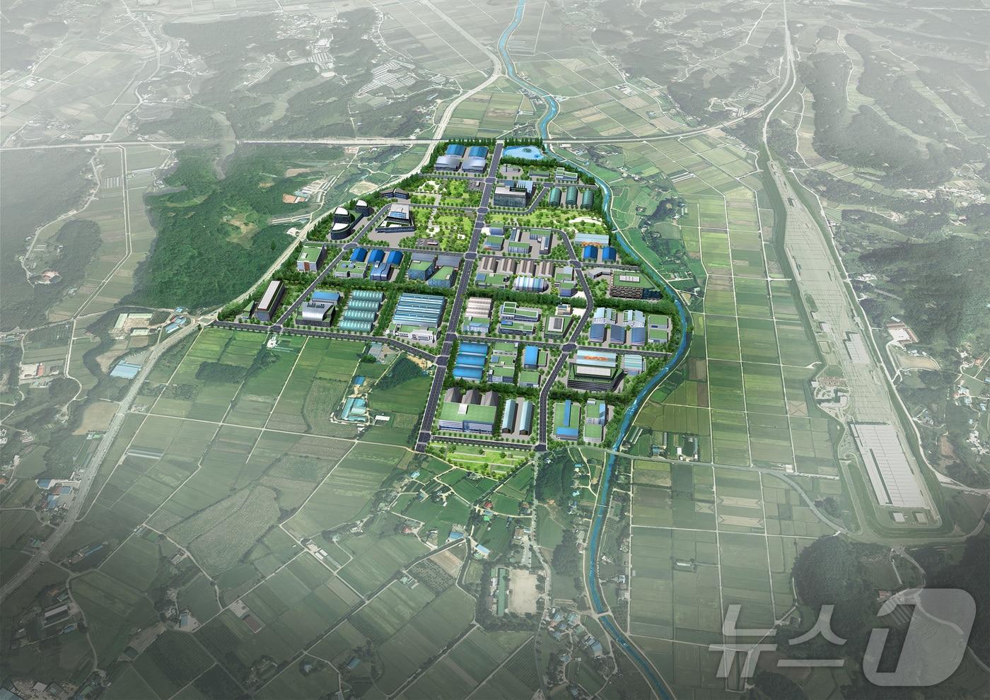 강릉 천연물 바이오 국가산단 조감도.(강릉시 제공, 재판매 및 DB 금지) 2025.3.12/뉴스1