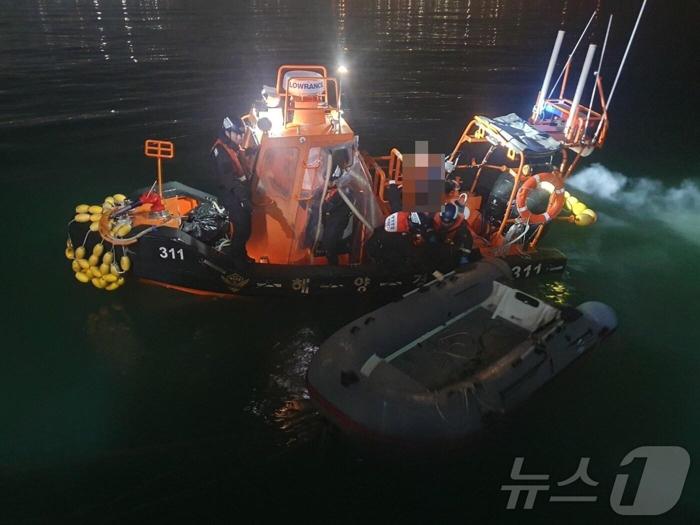 본문 이미지 - 검거현장(인천해양경찰서 제공.재판매 및 DB금지)