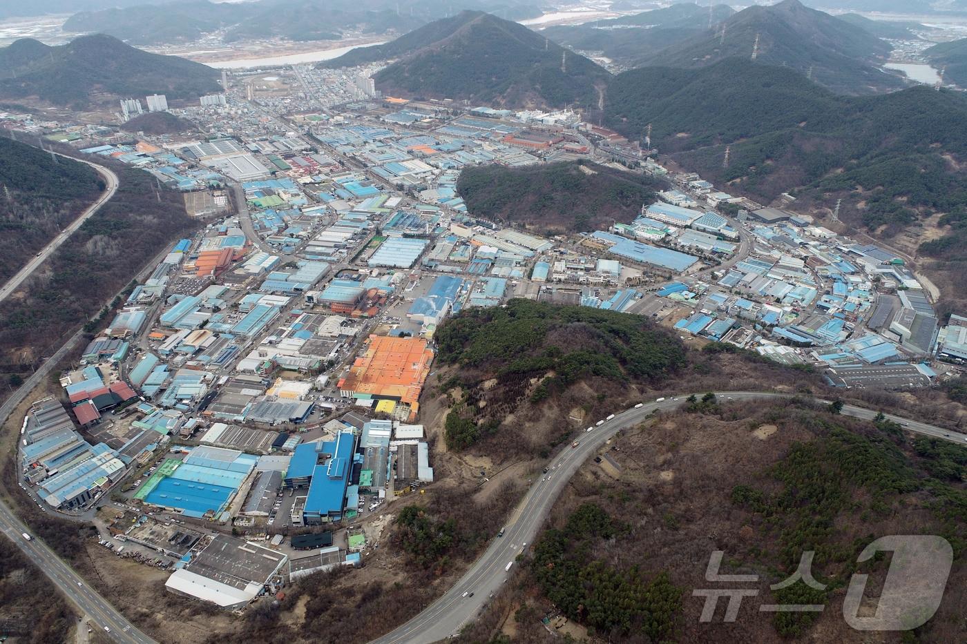 대구 달성군 논공읍 달성1차산업단지 전경&#40;재판매 및 DB 금지&#41;