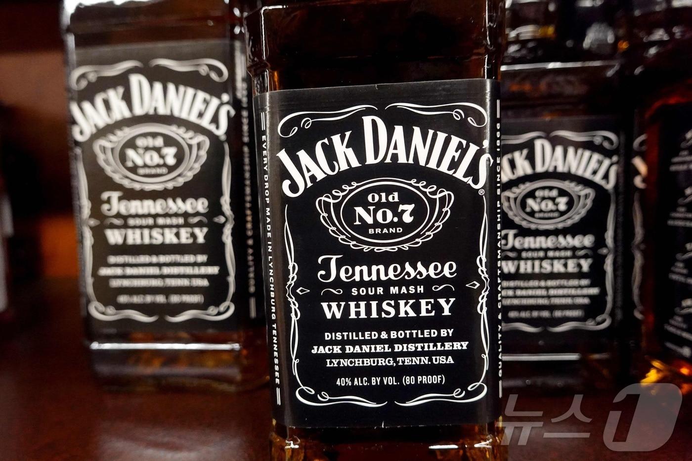 브라운 포맨이 제조하는 잭 다니엘. ⓒ AFP=뉴스1