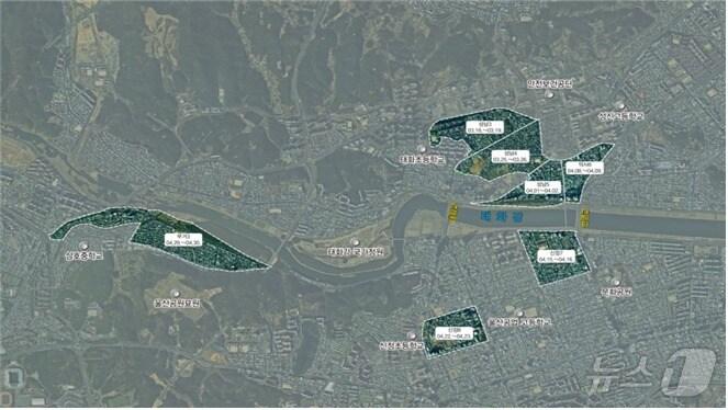 본문 이미지 - 단수 위치도.(울산광역시제공. 재판매 및 DB 금지)